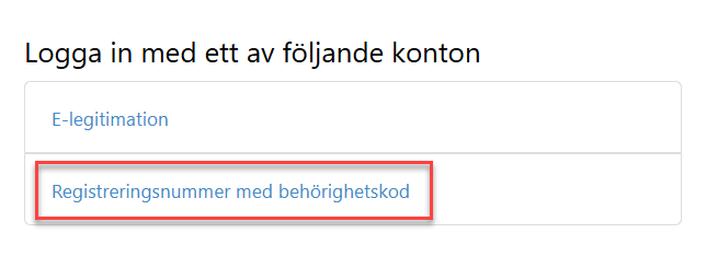 Transportstyrelsen logga in