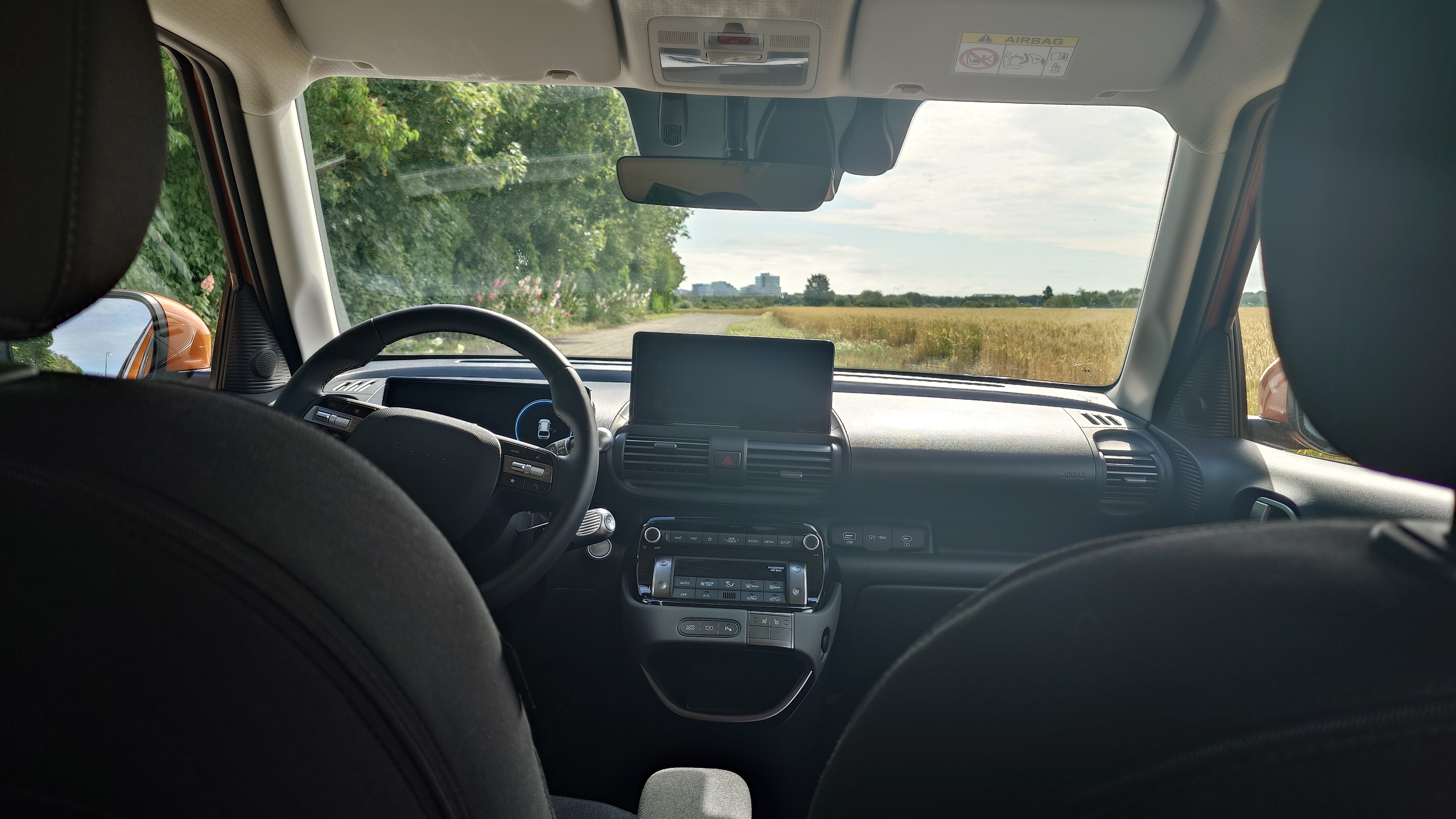 Interiören i Hyundai Inster