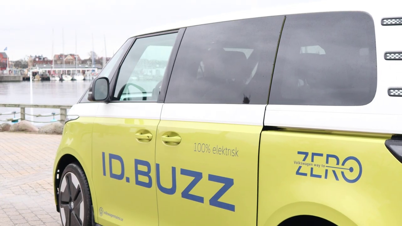 ID. Buzz Pro Edition Lång 7 sits - Modern folkabuss på el